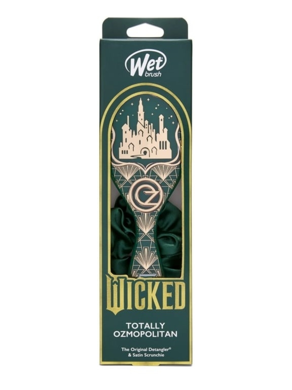 Wicked Totally Ozmopolitan Wet Brush& Satin Scrunchie Limited Edition Set - Picture 1 of 6